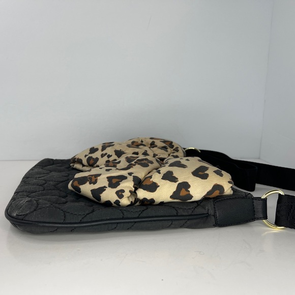 Luv Betsey by Betsey Johnson with Plush Cheetah Bow Crossbody Bag - Picture 8 of 12